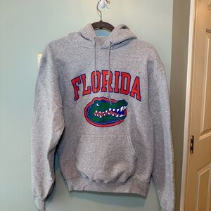 University of Florida Gators Hooded Sweatshirt Gray Small